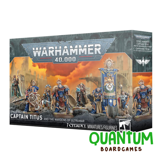 Space Marines: Ultramarines Captain Titus and The Wardens of Ultramar