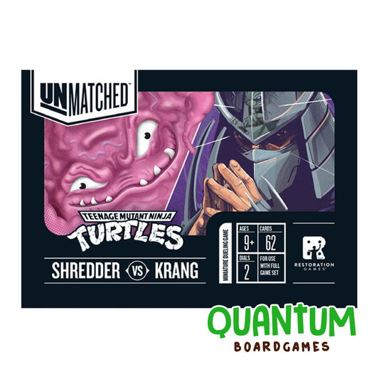 Unmatched Adventures: Teenage Mutant Ninja Turtles Shredder Expansion – Inglés