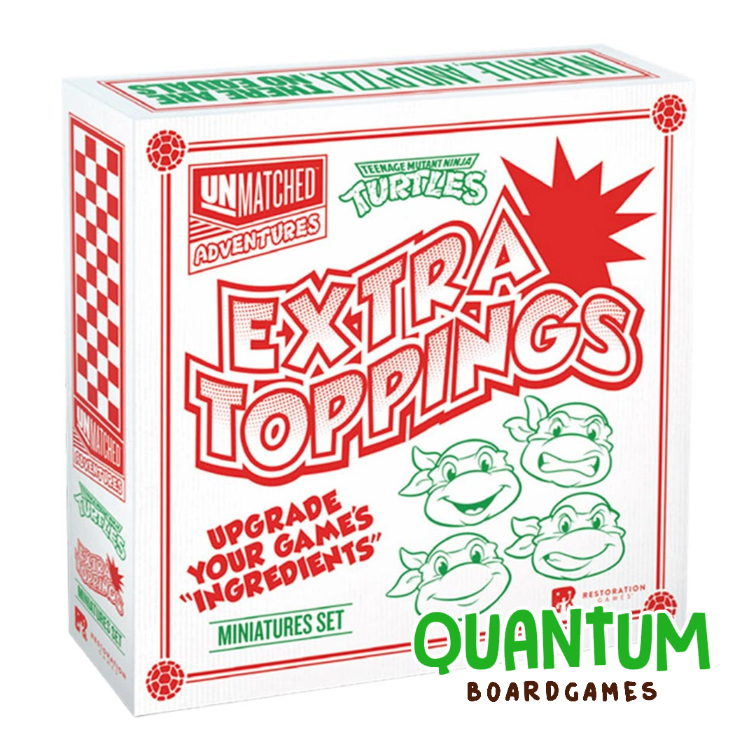 Unmatched Adventures: Teenage Mutant Ninja Turtles Extras Expansion – Inglés