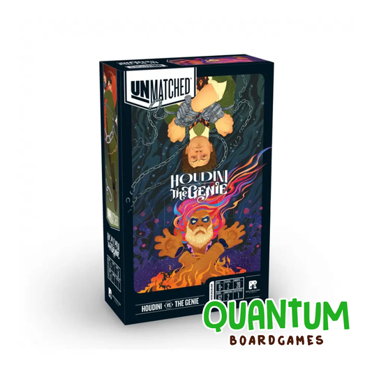 Unmatched Houdini vs El Genio juego de cartas español dos jugadores