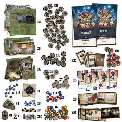 COMMANDOS  (V-SABOTAGE) (2 ITEMS)