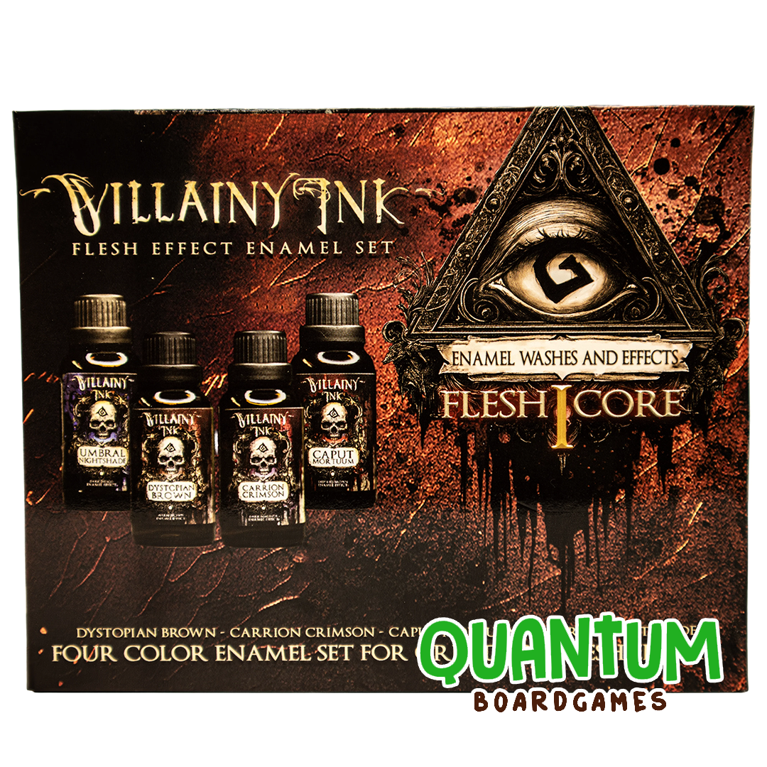 Villainy Ink Enamels: Flesh Core Set I