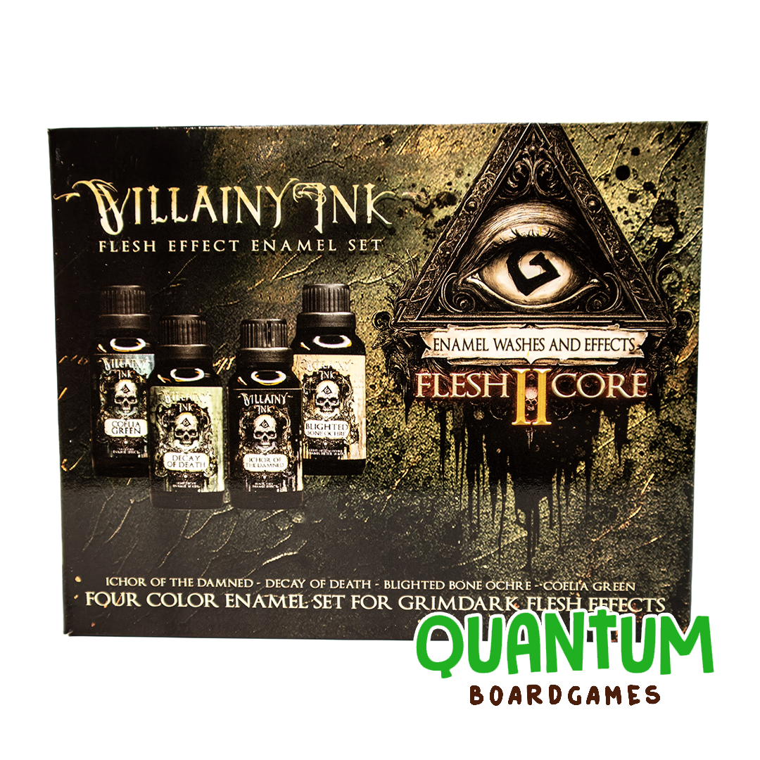 Villainy Ink Enamels: Flesh Core Set II