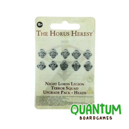 The Horus Heresy: Night Lords Terror Squad Heads Set - Forgeworld