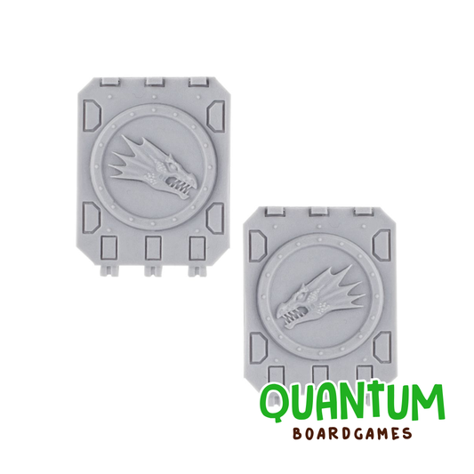 The Horus Heresy: Salamanders Chapter Repulsor Doors - Forgeworld