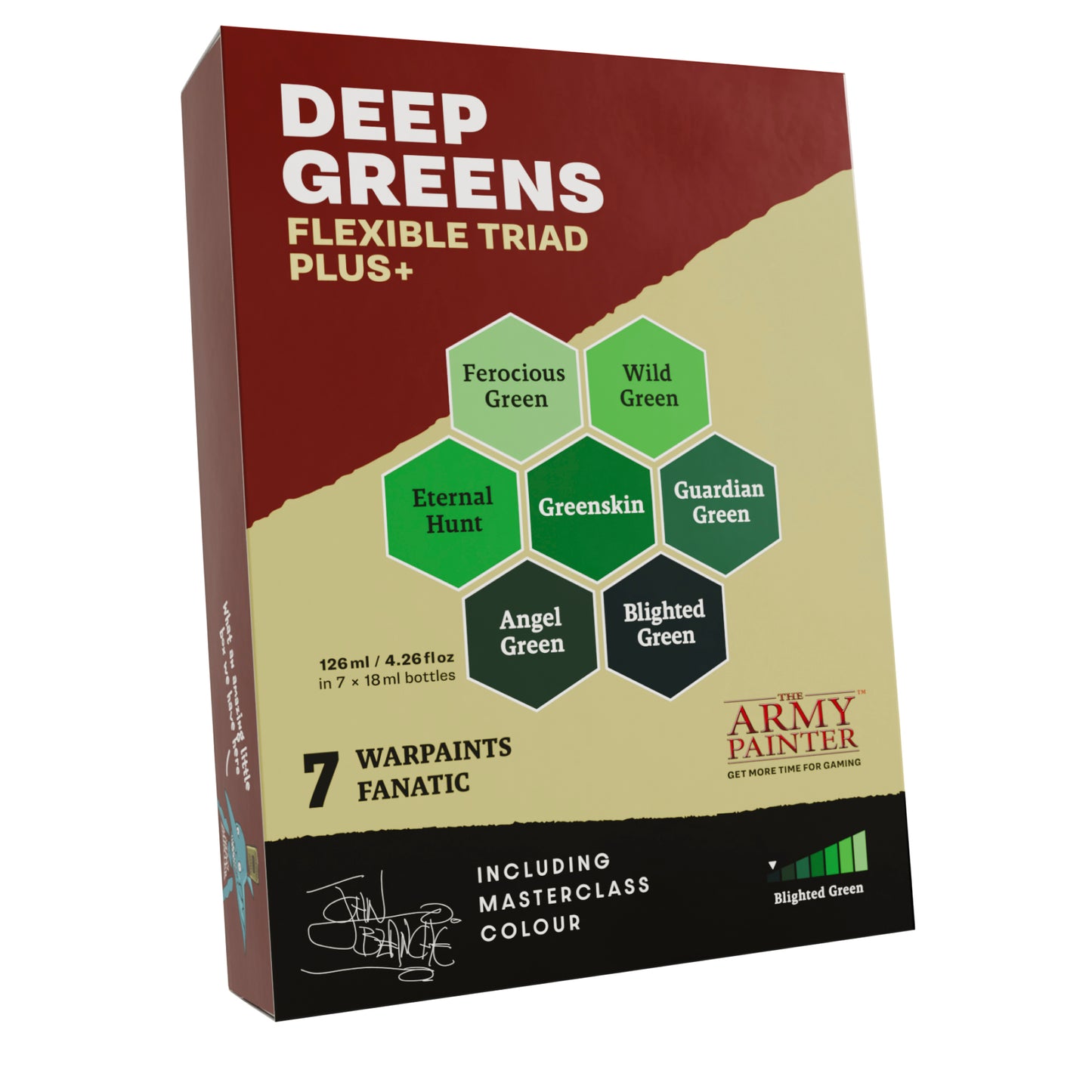 WARPAINTS FANATIC TRIAD PLUS DEEP GREEN