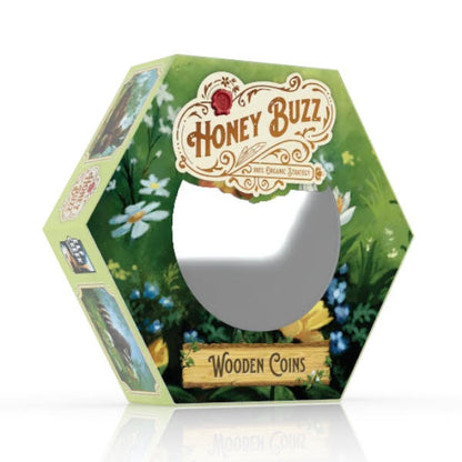 HONEY BUZZ WOODEN COINS