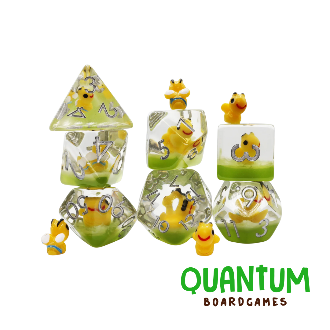 7-Set: Happy Bees - Dice Set