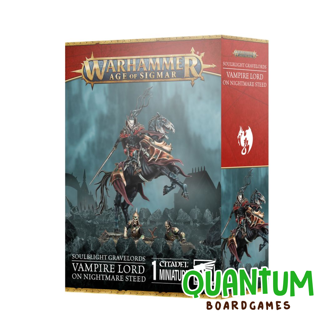 Soulblight Gravelords: Vampire Lord on Nightmare Steed