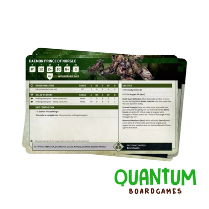 Datasheet Cards: Death Guard 2025 - Inglés