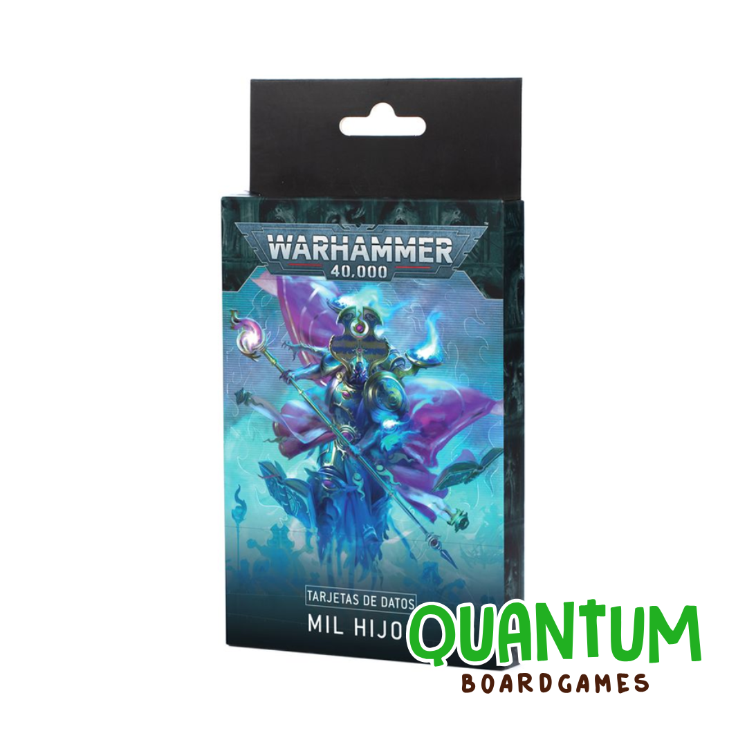 Datasheet Cards: Thousand Sons 2025 - Español