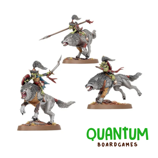 Gloomspite Gitz: Snarlboss and Wolfgit Retinue