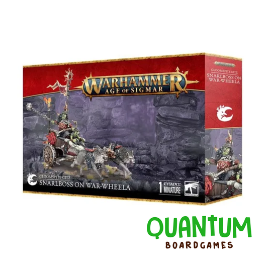 Gloomspite Gitz: Snarlboss on War Wheela