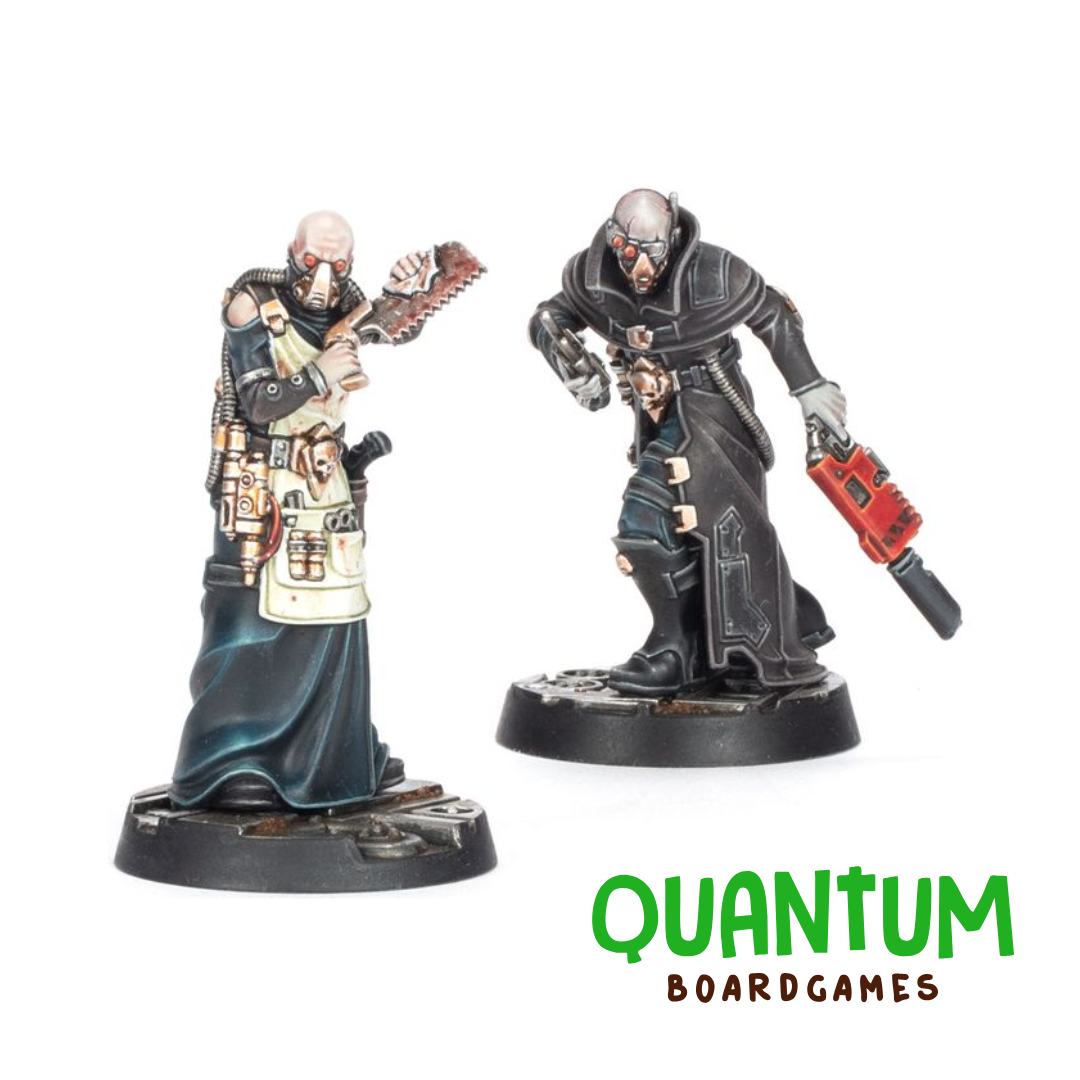 Necromunda: Delaque Rogue Doc & Gang Lookout