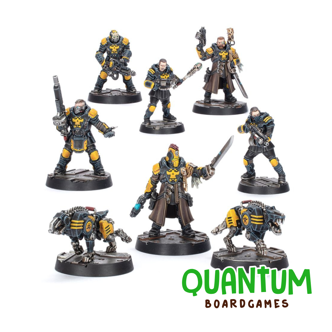 Necromunda: Palanite Enforcer Captains and Sergeants