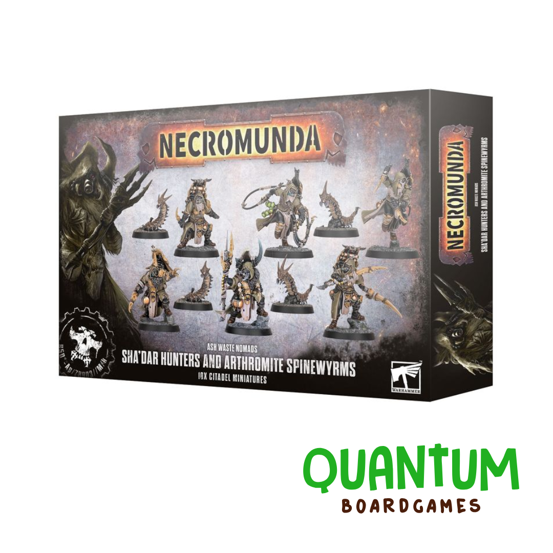Necromunda: Shadar Hunters and Arthomite Spinewyrms