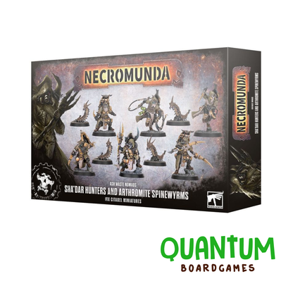 Necromunda: Shadar Hunters and Arthomite Spinewyrms