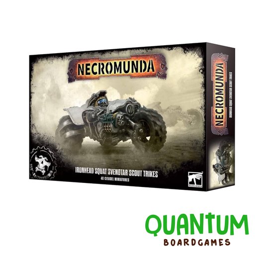 Necromunda: Ironhead Squat - Svenotar Scout Trikes