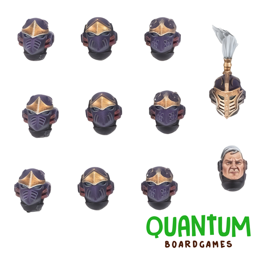 The Horus Heresy: Forge World - Emperors Children MKVI Heads