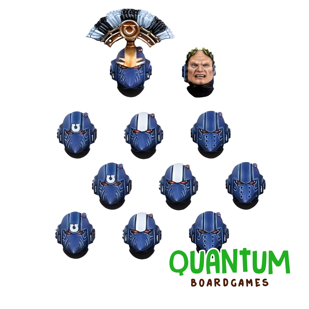 The Horus Heresy: Forge World - Ultramarine MKVI Heads