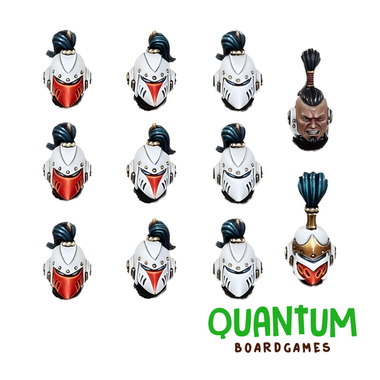 The Horus Heresy: Forge World - White Scars MKVI Heads