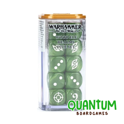 The Old World: Wood Elf Realms - Dice Set