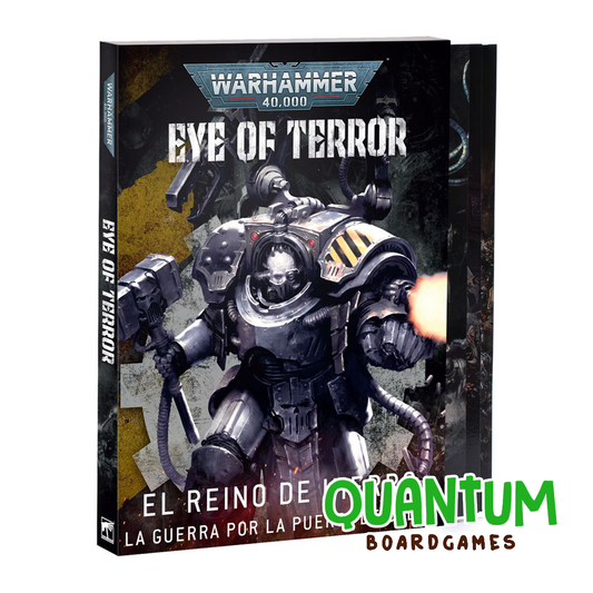 Portada Warhammer 40K Eye of Terror Reign of Iron edición español Black Library