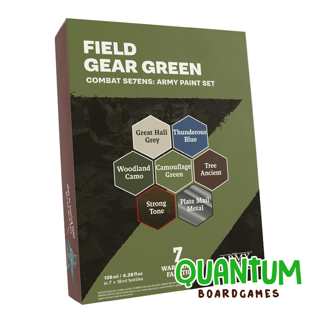 Warpaints C7: Field Gear Green Set