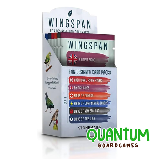 Wingspan: Fan Designed Packs Set of 6 – Inglés