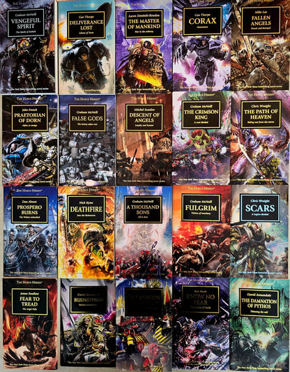 Horus Heresy:  Paquete de libros y extras (muchos fuera de producción) - Ingles