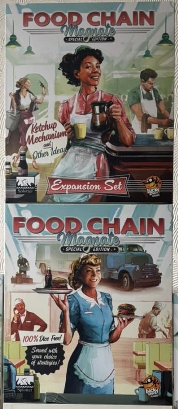 Food Chain Magnate: Collectors Pledge All in – Kickstarter