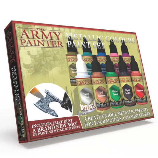 THE ARMY PAINTER WARPAINTS METALLIC COLOURS PAINT SET