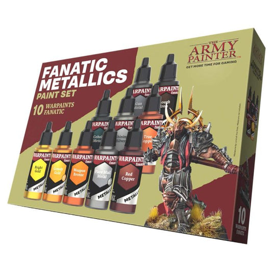 THE ARMY PAINTER WARPAINTS FANATIC METALLICS SET