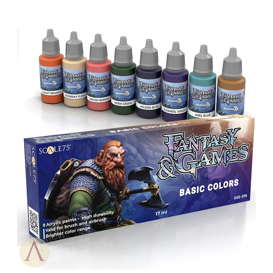 SCALE 75 FANTASY AND GAMES BASIC COLORS