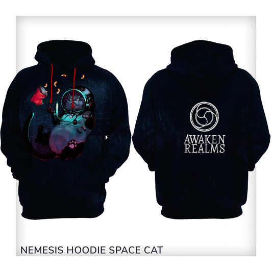 Nemesis: Space Cat Hoodie – XL