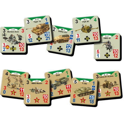 CONFLICT OF HEROES TORMENTAS DE ACERO KURKS 1943 EN ESPAÑOL