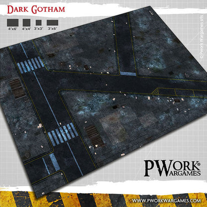 NEOPRENE MAT DARK GOTHAM 44X60"