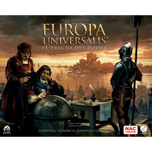 EUROPA UNIVERSALIS EDICION STANDARD CON EXPANSION PARA 5TO Y 6TO JUGADOR EN ESPAÑOL