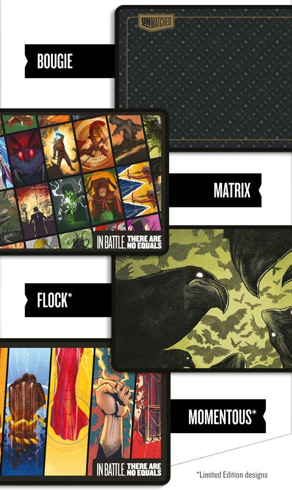 Unmatched: Playmat Bundle - 4 Pack