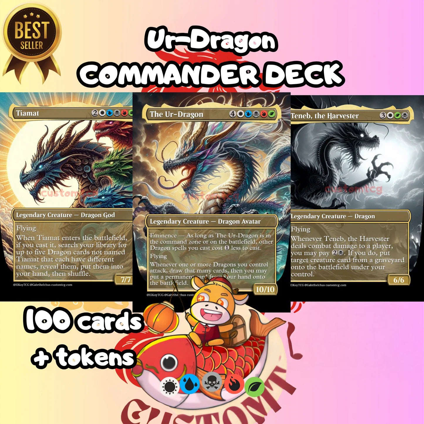 THE UR DRAGON - MTG COMMANDER PROXY