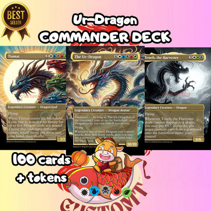 THE UR DRAGON - MTG COMMANDER PROXY