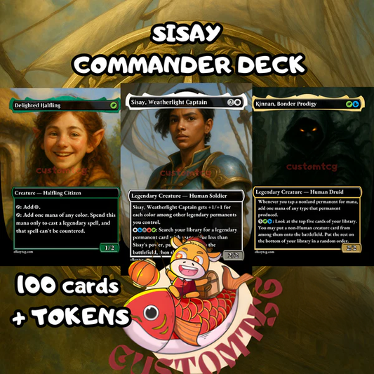 SISAY - MTG COMMANDER PROXY