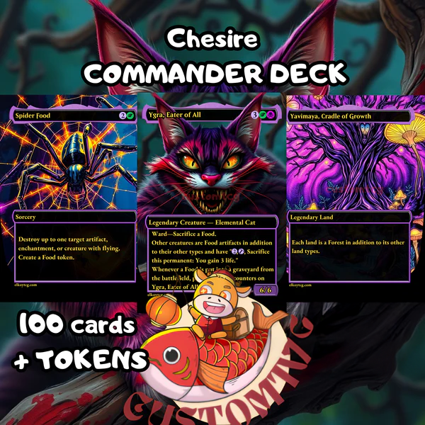 CHESHIRE - MTG COMMANDER PROXY