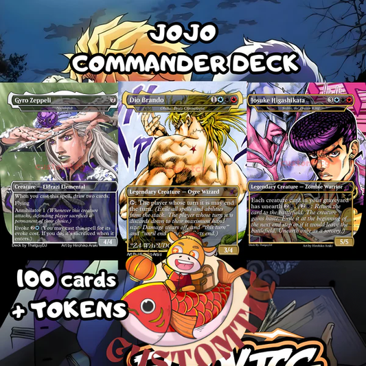 JOJO’S BIZARRE ADVENTURE - MTG COMMANDER PROXY