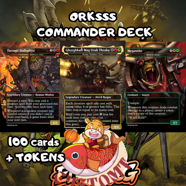 ORKSSSS - MTG COMMANDER PROXY