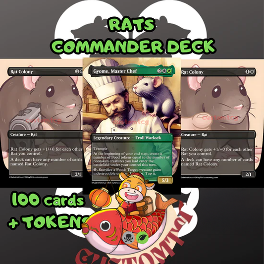 GYOME, MASTER CHEF - MTG COMMANDER PROXY