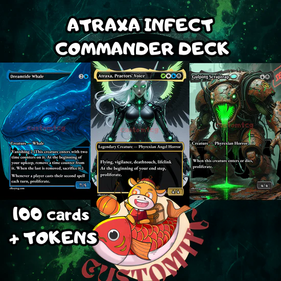 INFECT ATRAXA - MTG COMMANDER PROXY