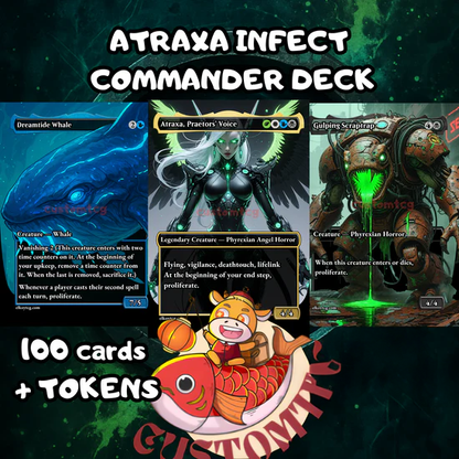 INFECT ATRAXA - MTG COMMANDER PROXY