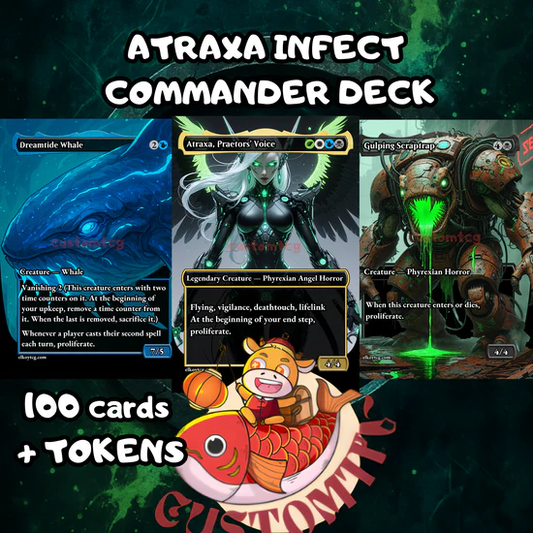 INFECT ATRAXA - MTG COMMANDER PROXY