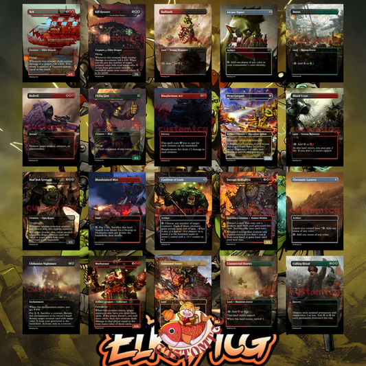 ORKSSSS - MTG COMMANDER PROXY